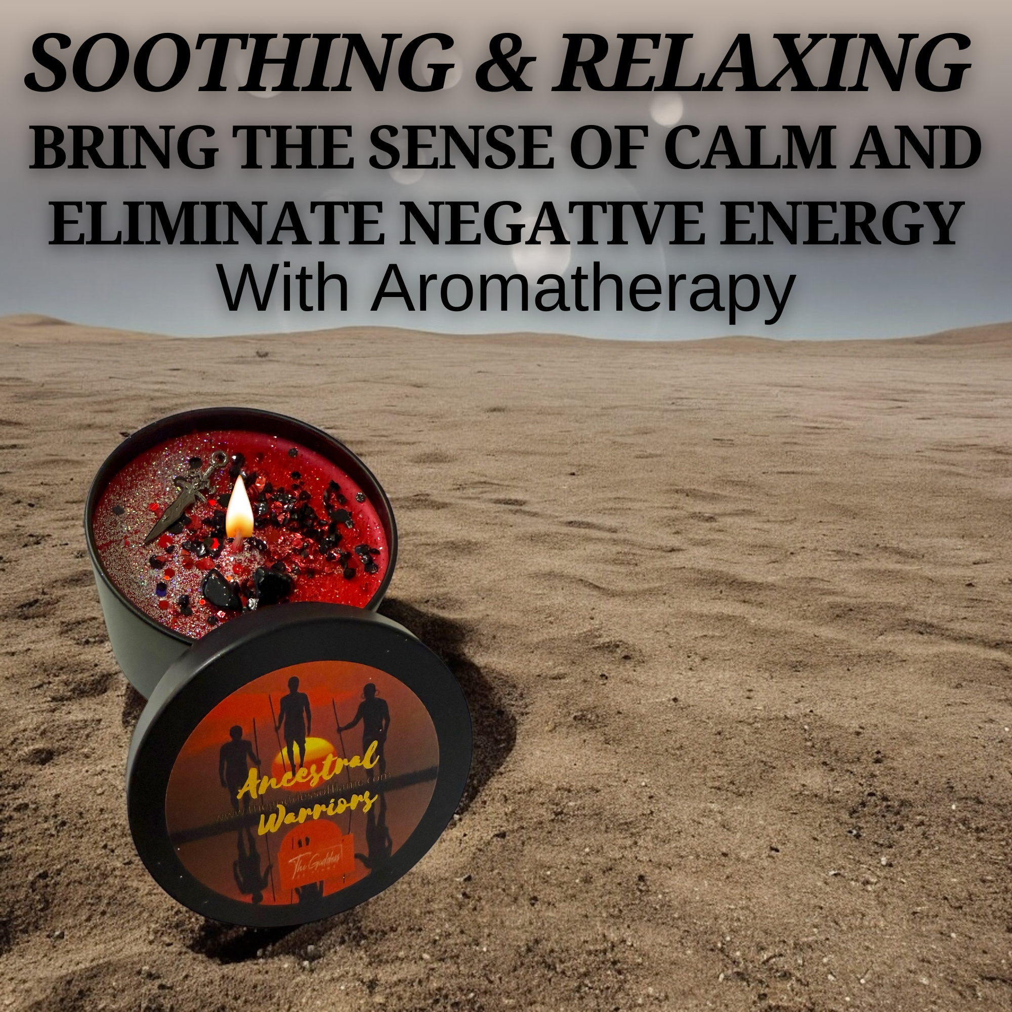 The Goddess of Flame - Vente Bougie en bocal - Bougie de conjuration Ancestral Warriors8