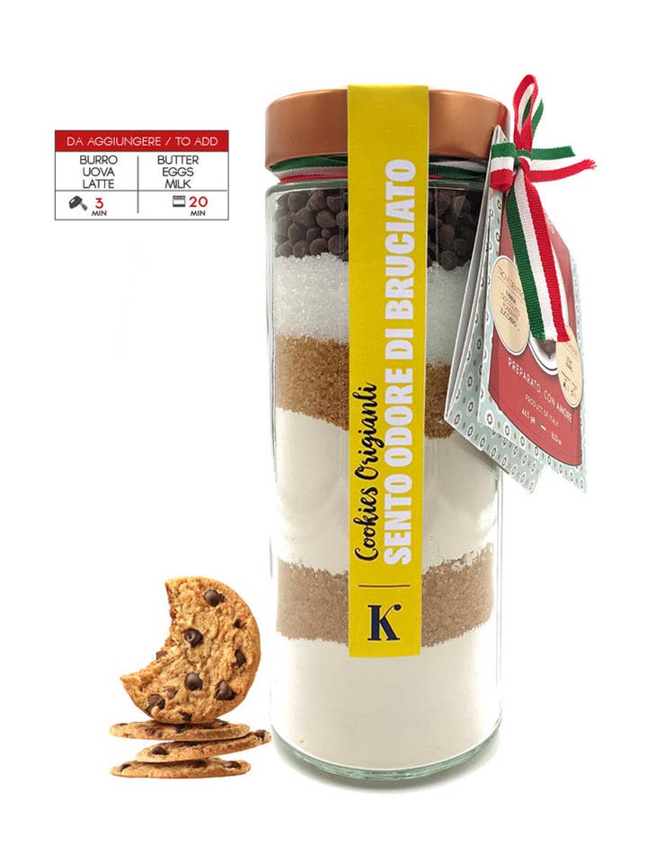 I SMELL SOMETHING BURNING COOKIE MIX IN A JAR for wholesale by Kucino