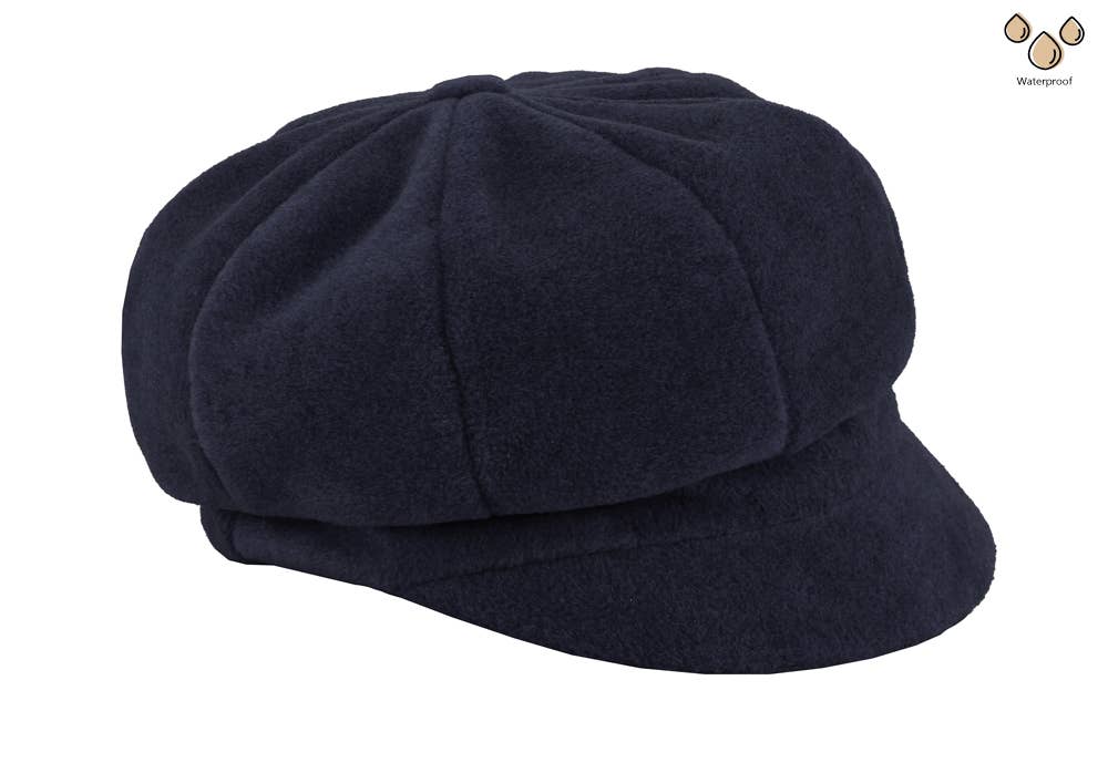 M BY FLECHET - ESSENTIALS - ALP1 - Wholesale Newsboy/Schoolboy Hat - Women's - Gavroche Polar Waterproof Cap - 2Hs173