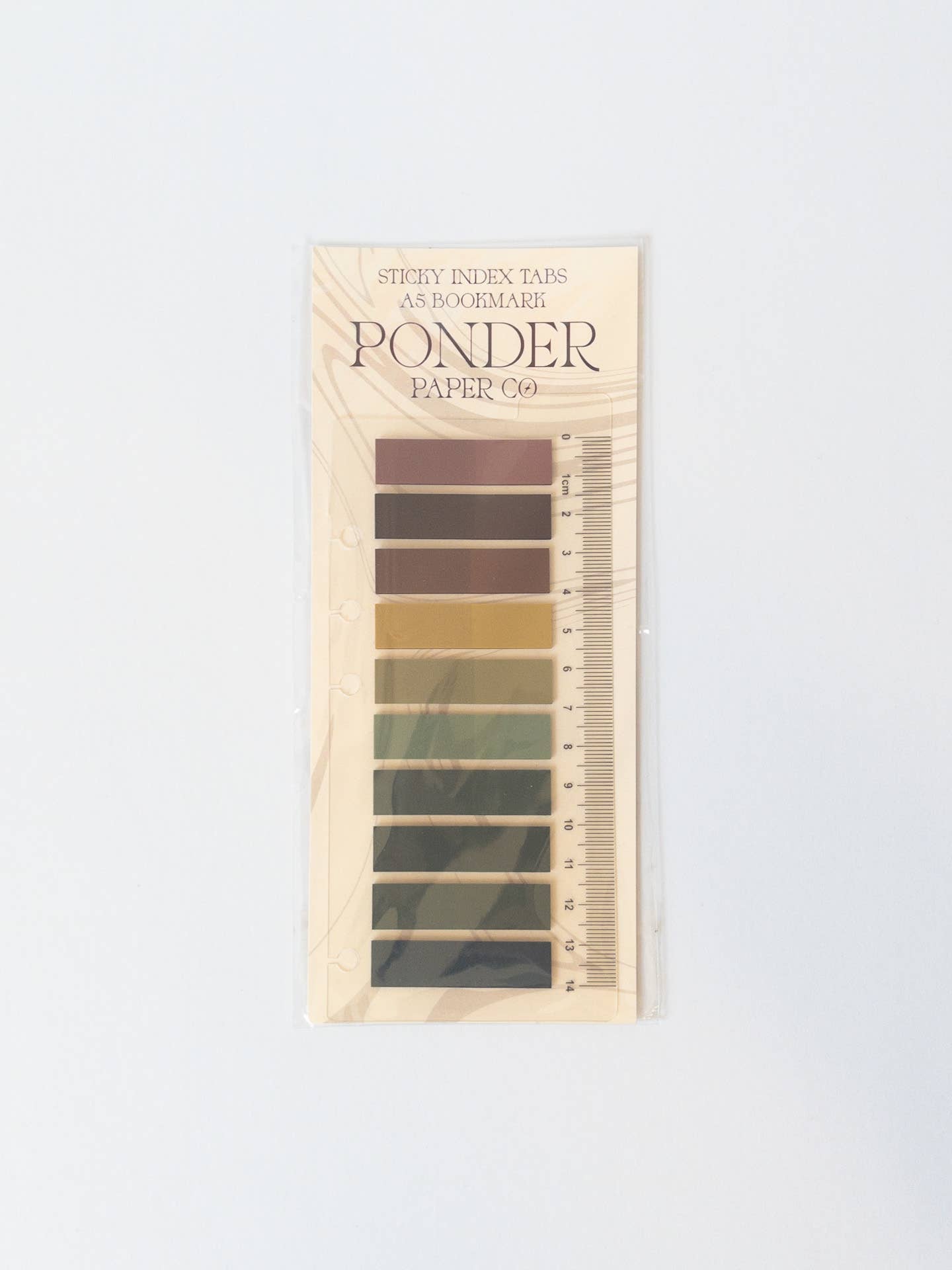 Ponder Paper Co – Engroshandel Bogmærke – Selvklæbende indexfaner og A5 bogmærke2