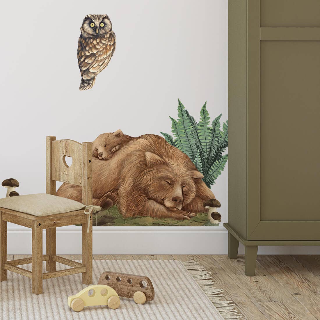 Pastelowe Love - wall sticker & wallpaper co. – wholesale Wall decal/stickers – Wall Sticker | Forest Animals I1