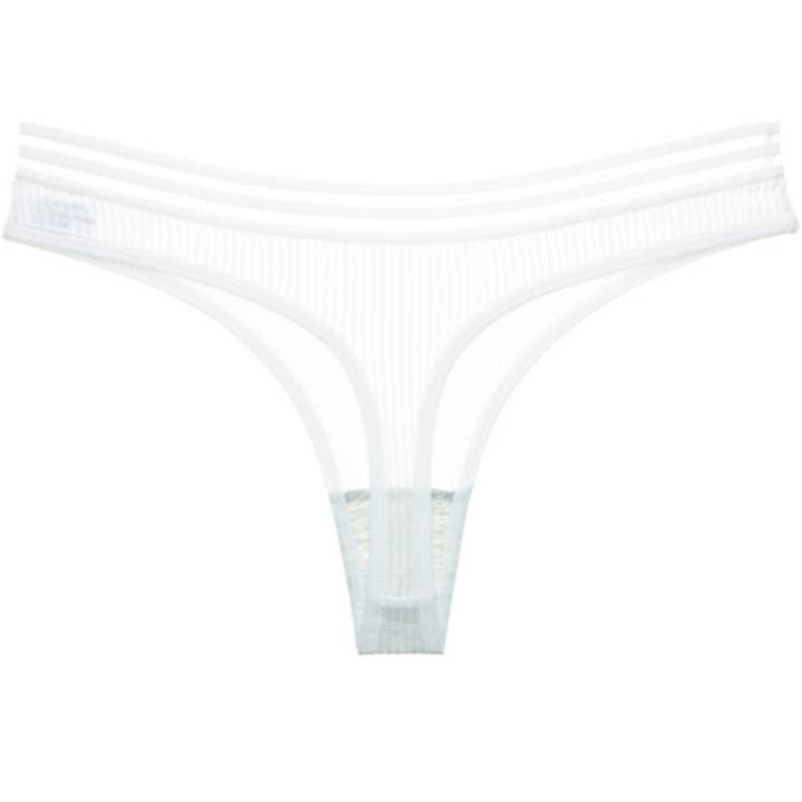 La Belle Fantastique - Wholesale Lingerie Set – women's - La Belle Fantastique Ava Sexy ice silk see-through G-String, Tanga Panty, Lace Panty Set, Lace Lingerie3