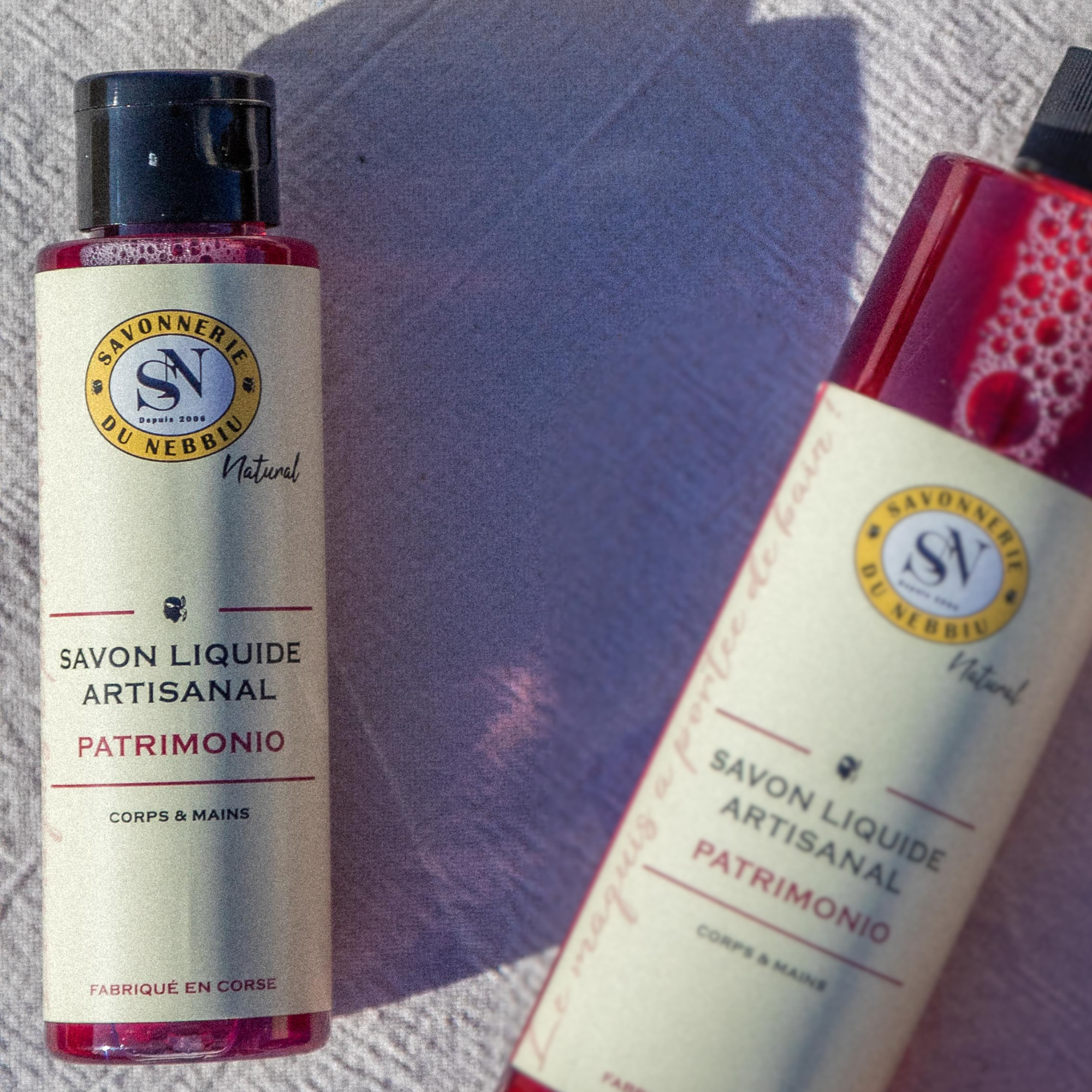 La Savonnerie du Nebbiu - Wholesale Body Wash/Shower Gel - Patrimonio Liquid Soap - Fruity Red Wine0