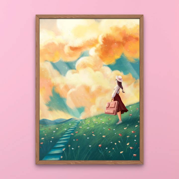 Reser Fantasy Väggkonst, Konsttryck, Väggkonst Storbritannien för wholesale av The Bunny Box