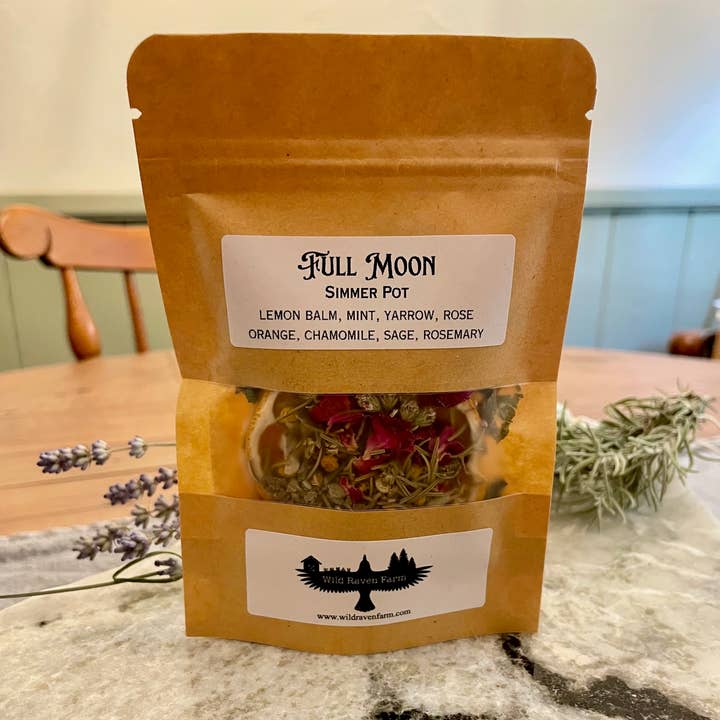 Wild Raven Farm - Wholesale Incense - Full Moon Simmer Pot0