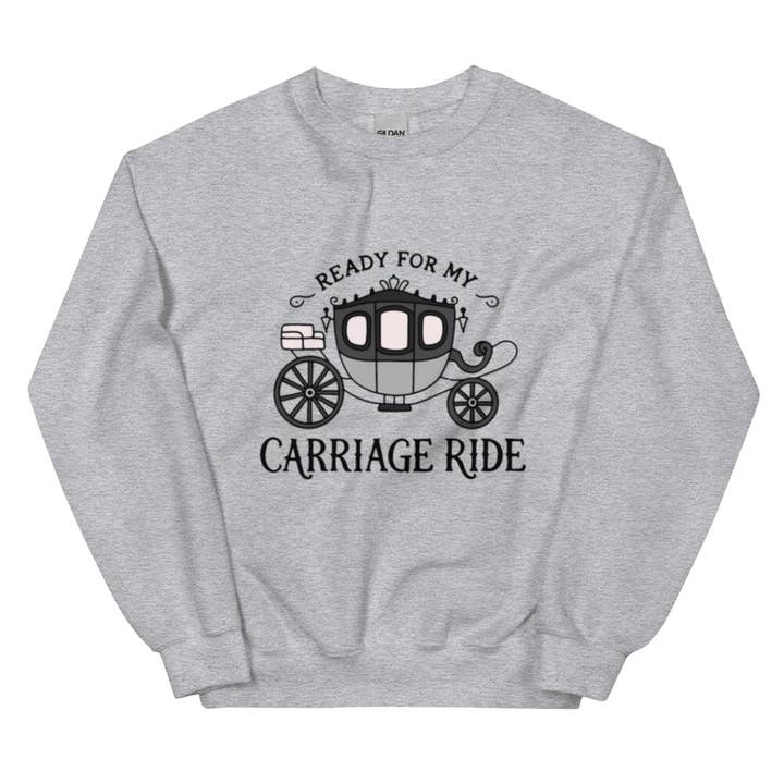 Camisola Unissex Carriage Ride por atacado de Chronic Crafts