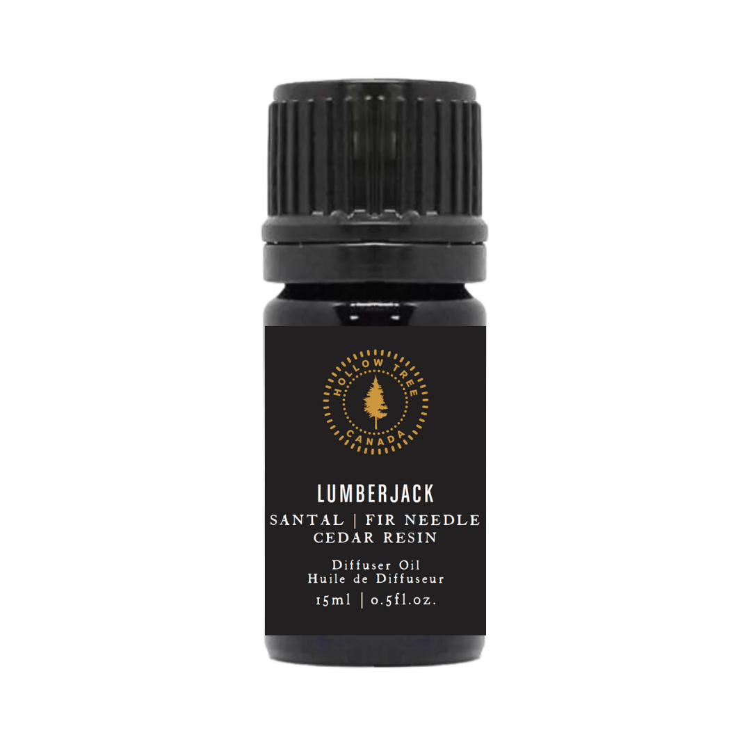 Hollow Tree Candle Co - Wholesale Diffuser Fragrance Refill - Lumberjack - Diffuser Oil - 15ml1