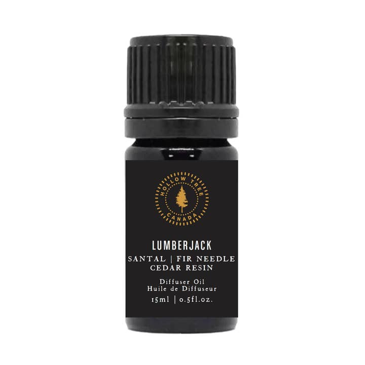 Hollow Tree Candle Co - Wholesale Diffuser Fragrance Refill - Lumberjack - Diffuser Oil - 15ml1