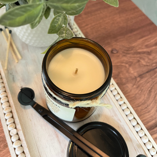 Oak City Scents - Wholesale Jar/Filled Candle - Tobacco Fields Scented Candle / Masculine1