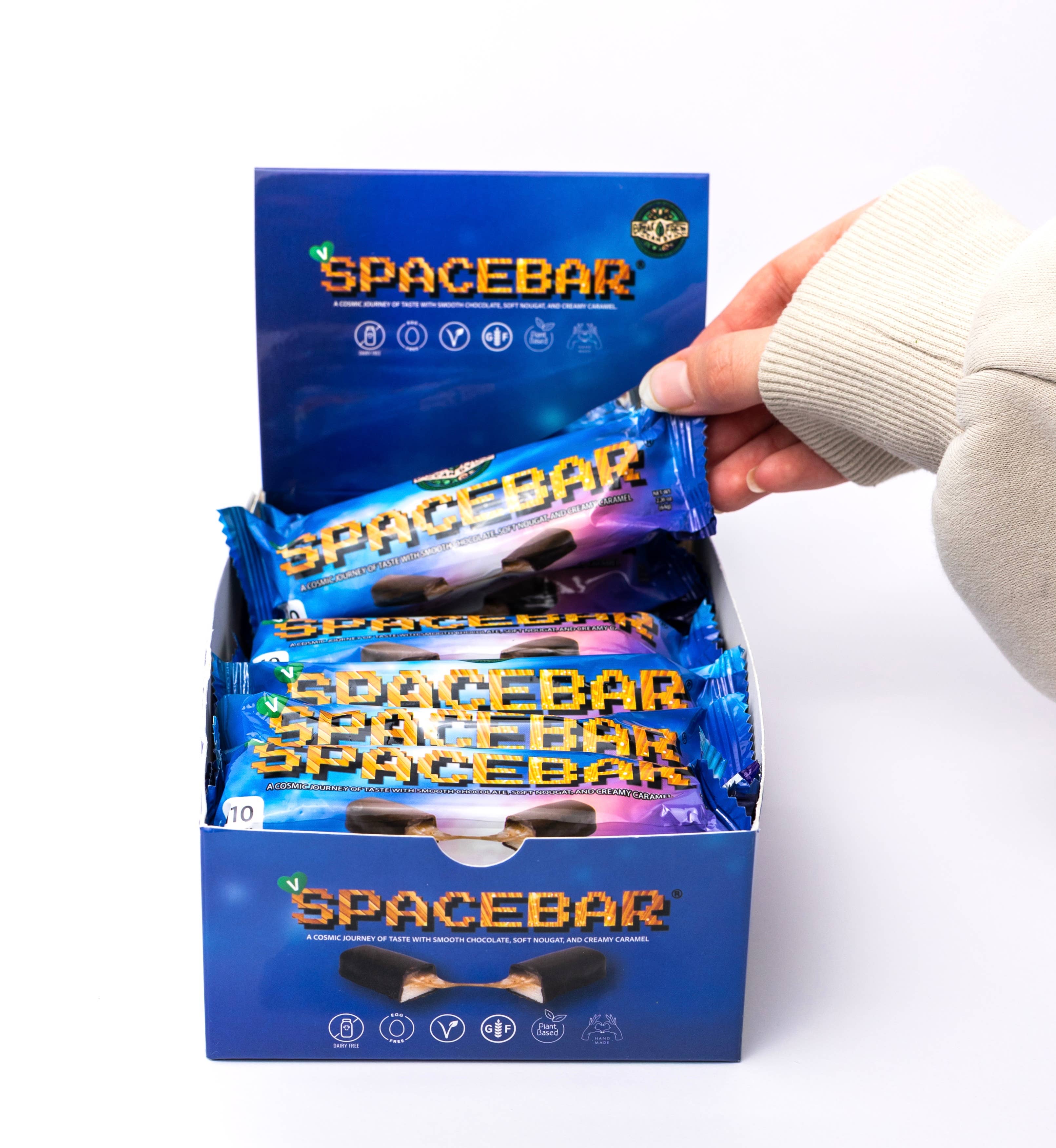 Break Free Candy - Venta al por mayor Chocolate - Barra de chocolate vegana Space Bar™ (paquete de 12)4