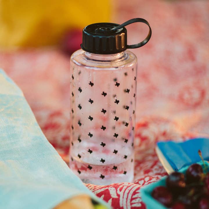 texas print water bottle for wholesale by Newton Supply Co