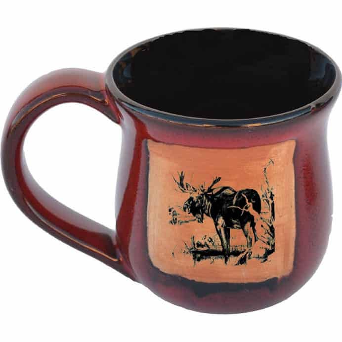 Always Azul Pottery - Wholesale Dinnerware Set - Moose 1 Centered Place Setting (made to order)