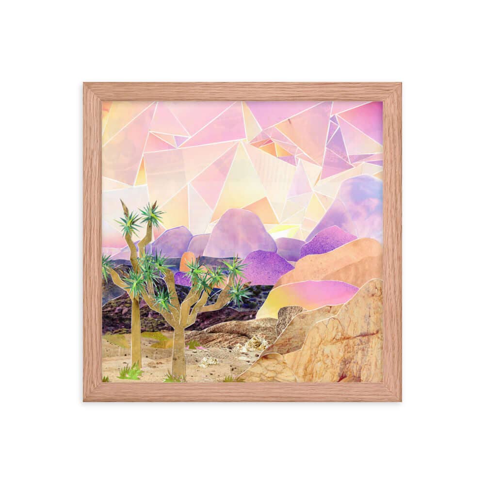 more the merrlier - Wholesale Art Print - Joshua Tree Framed Collage Art Print5