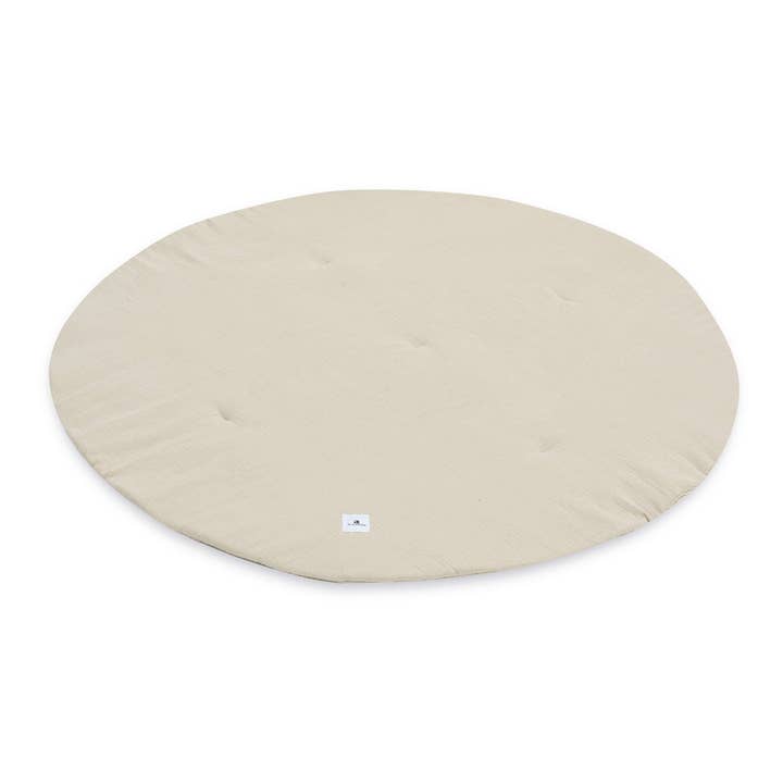 Runder Kinderteppich (110 cm) beige · Nandina 708-116 für den Großhandel von Alondra Baby