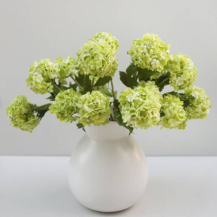 Prestige Botanicals - Wholesale Artificial flowers - Artificial Green Snowball 21.5"5