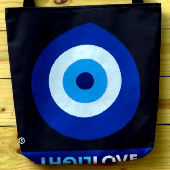 I See You – Handmade Reusable Tote Bag for wholesale by SanDesigned It