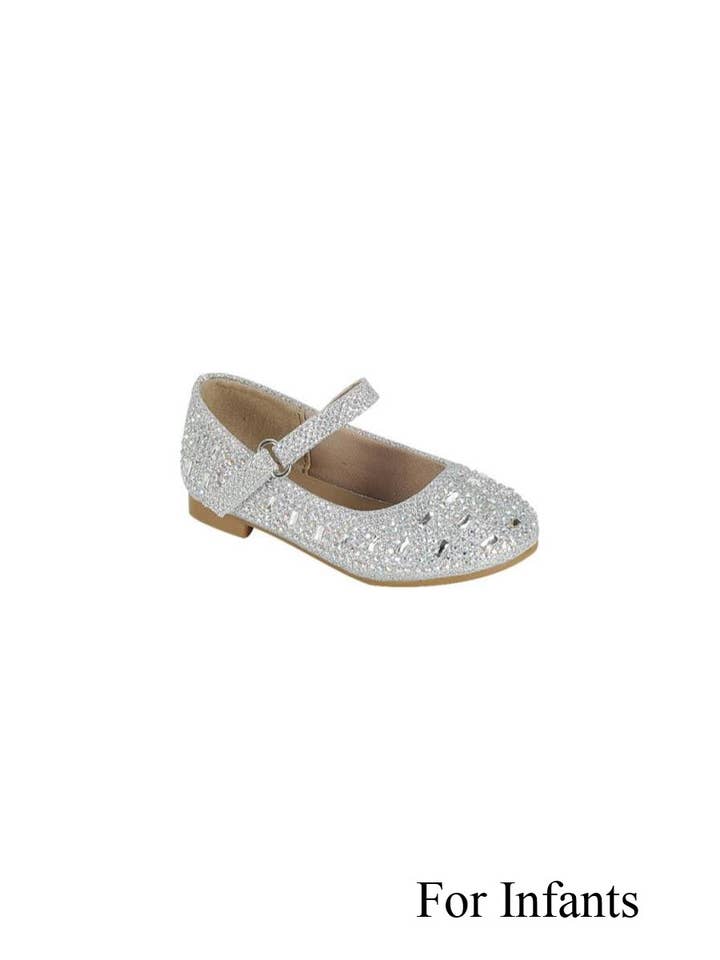 FASHION EMPORIO - Wholesale Flats/Loafers - Kids - Infants Ankle Strap Flat Shoes FL-MIKA-41KA2