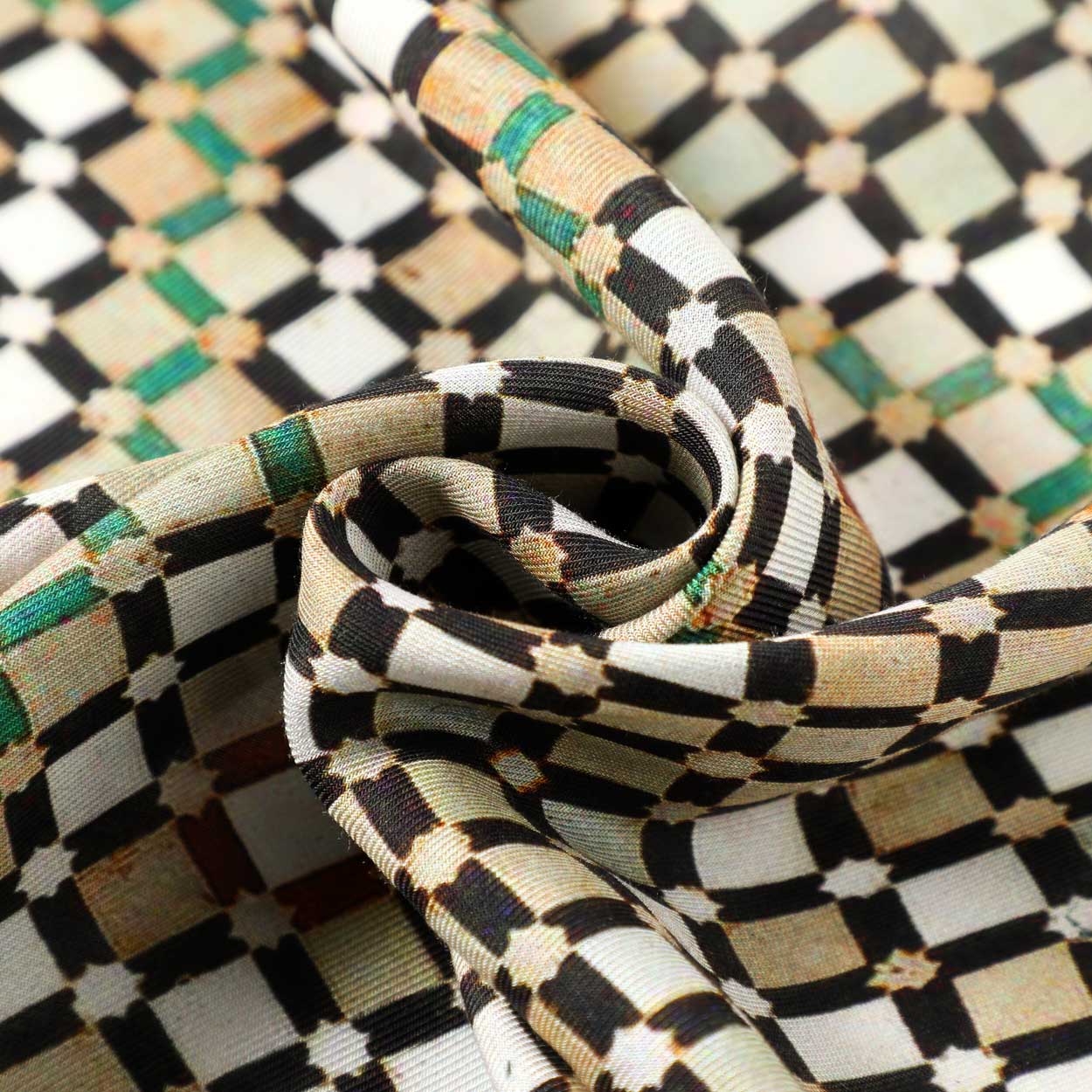 Hamzah - Vente Écharpe – femme - Foulard Tissé Modal Femme et Homme Inspiration Arabie3