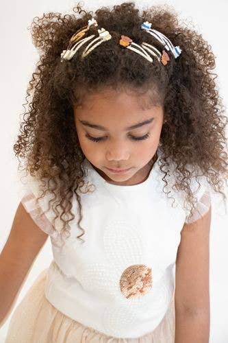 Yuko B - Wholesale Hair Clip - Kids - Miffy Bronze Barrettes Duo - Miffy x Yuko B Collection.8