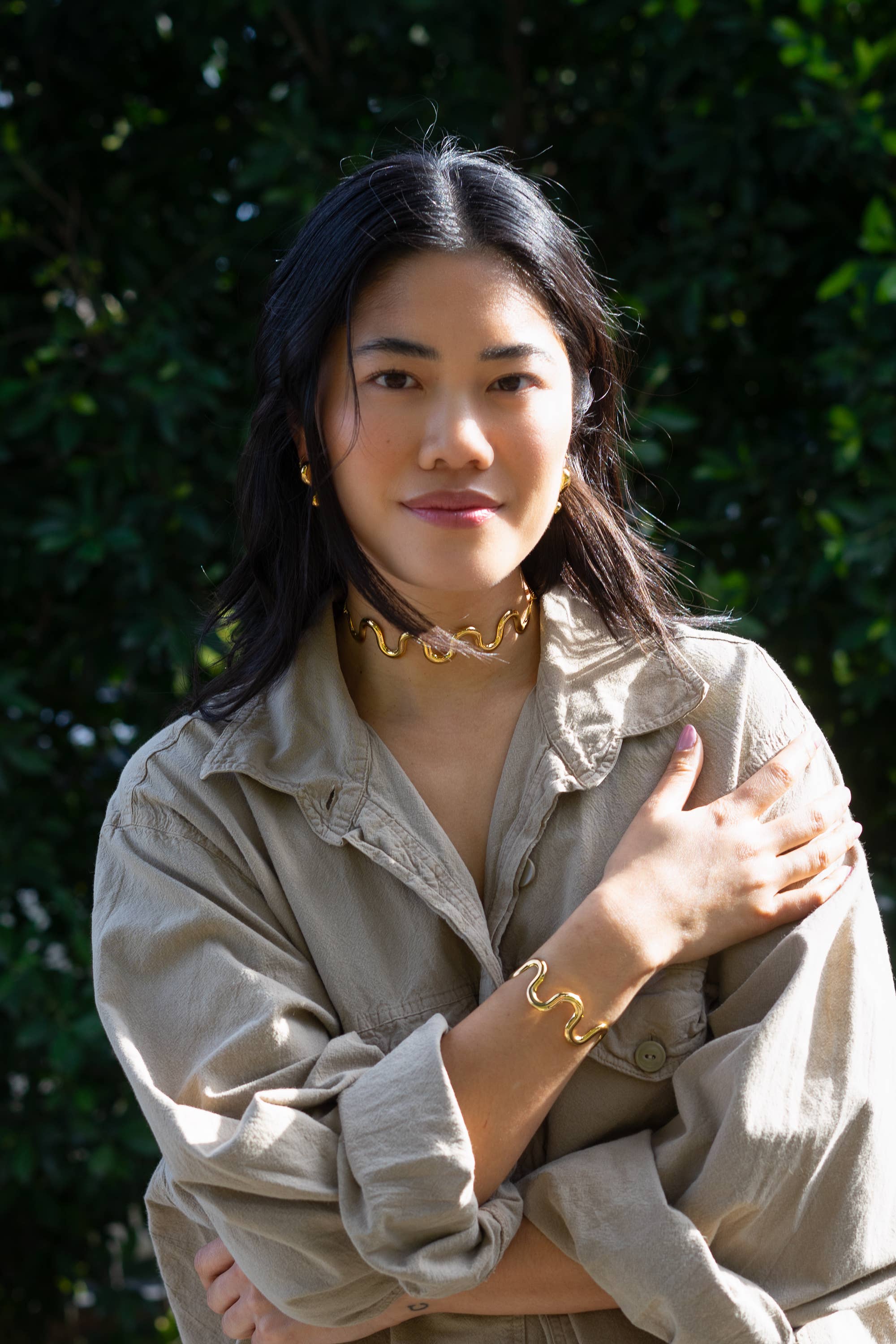 Peter and June - Wholesale Cuff Bracelet - Alma Cuff - 18K Gold Plated4