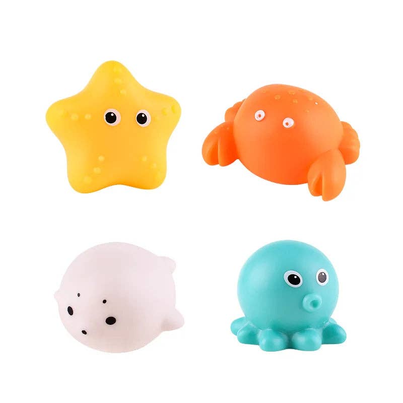 RocketBaby - Wholesale Toy Set - Kids - Set of luminous pieces for bathroom toys net and animals12