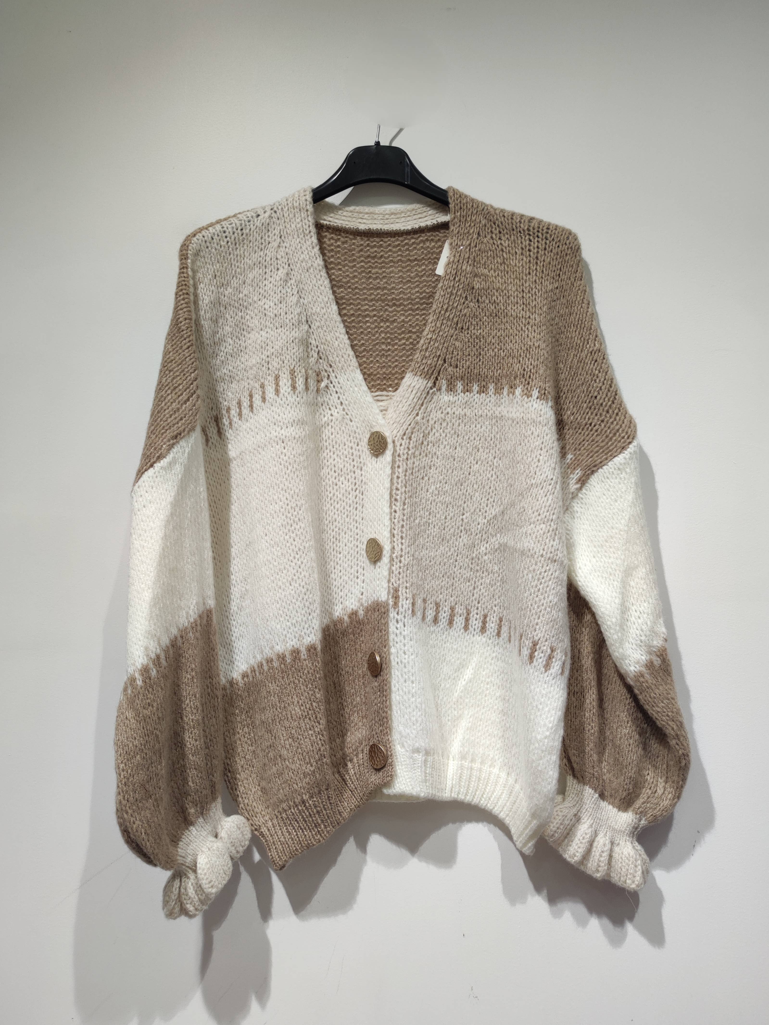 Pomelo paris - Wholesale Cardigan - Dames - ROMA Vest met knopen - AH262