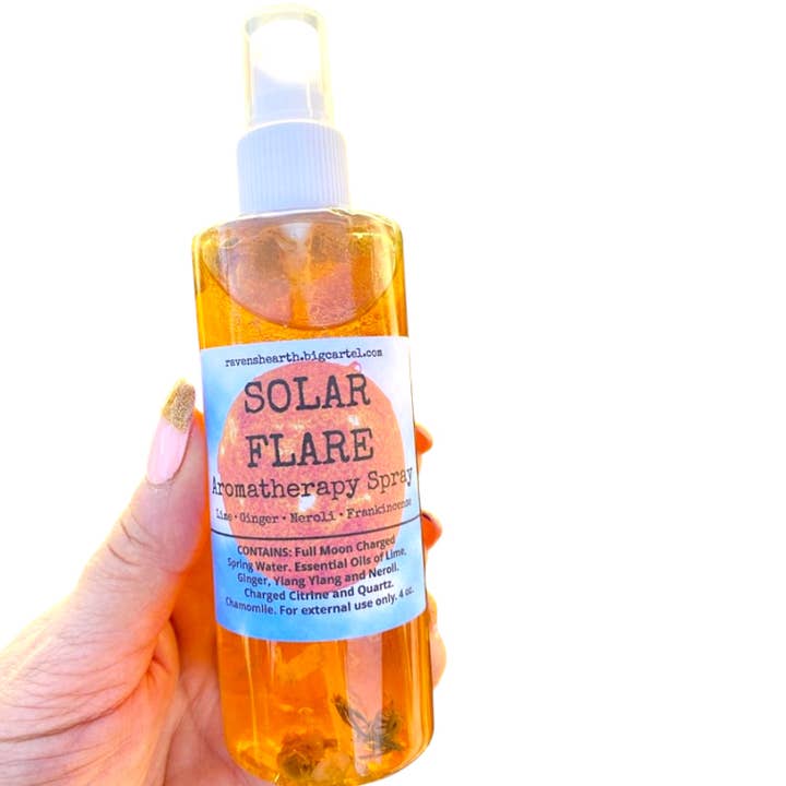 Solfläktsspray | Neroli & Ingefära | Könsneutral för wholesale av Raven’s Hearth