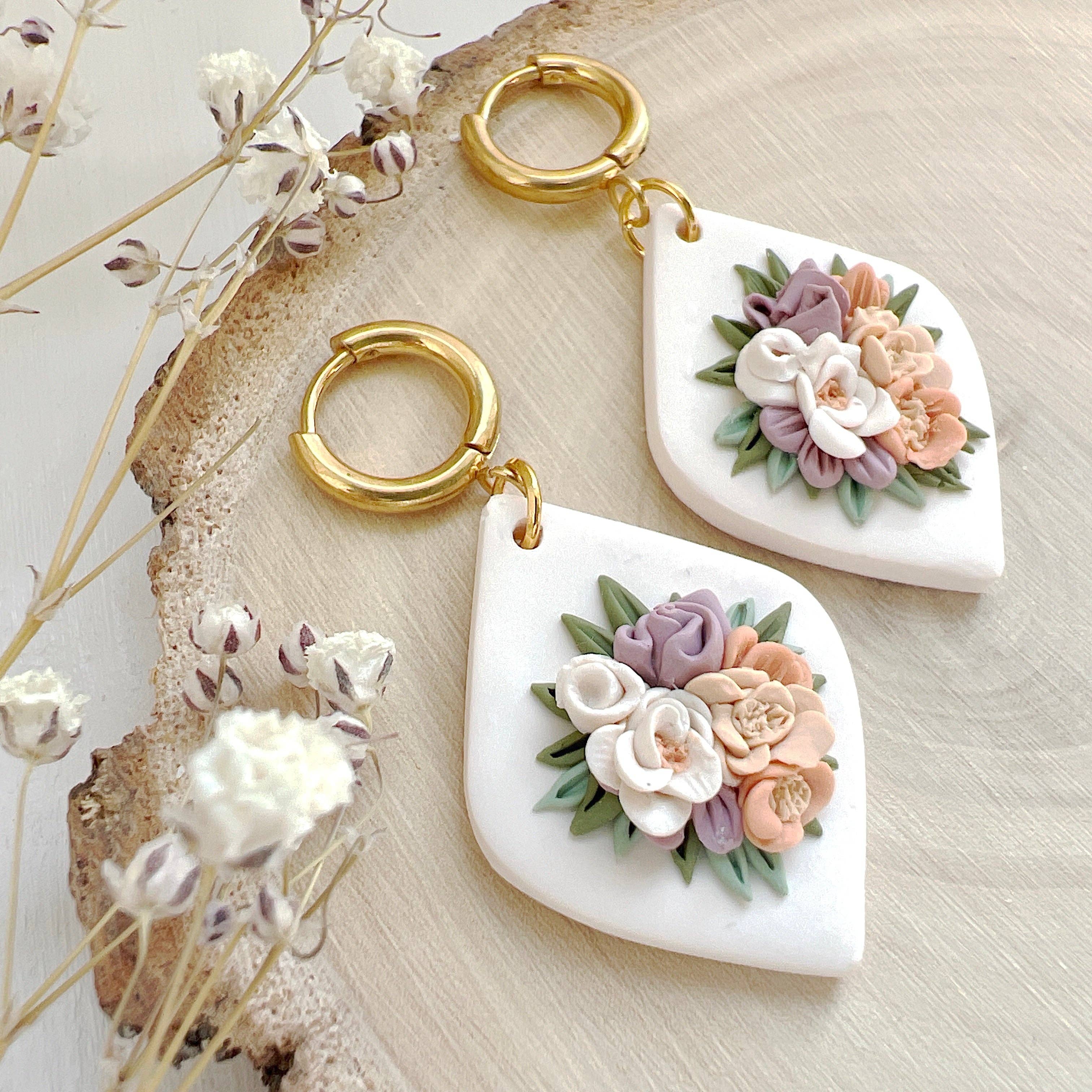 Courage & Calling - Wholesale Dangle Earrings - Maya Huggie Dangles1