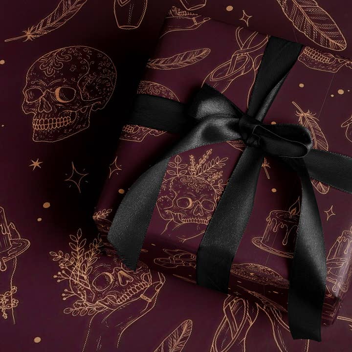 Papel de Embrulho Floresta Celestial por atacado de MagicMerchEmporium