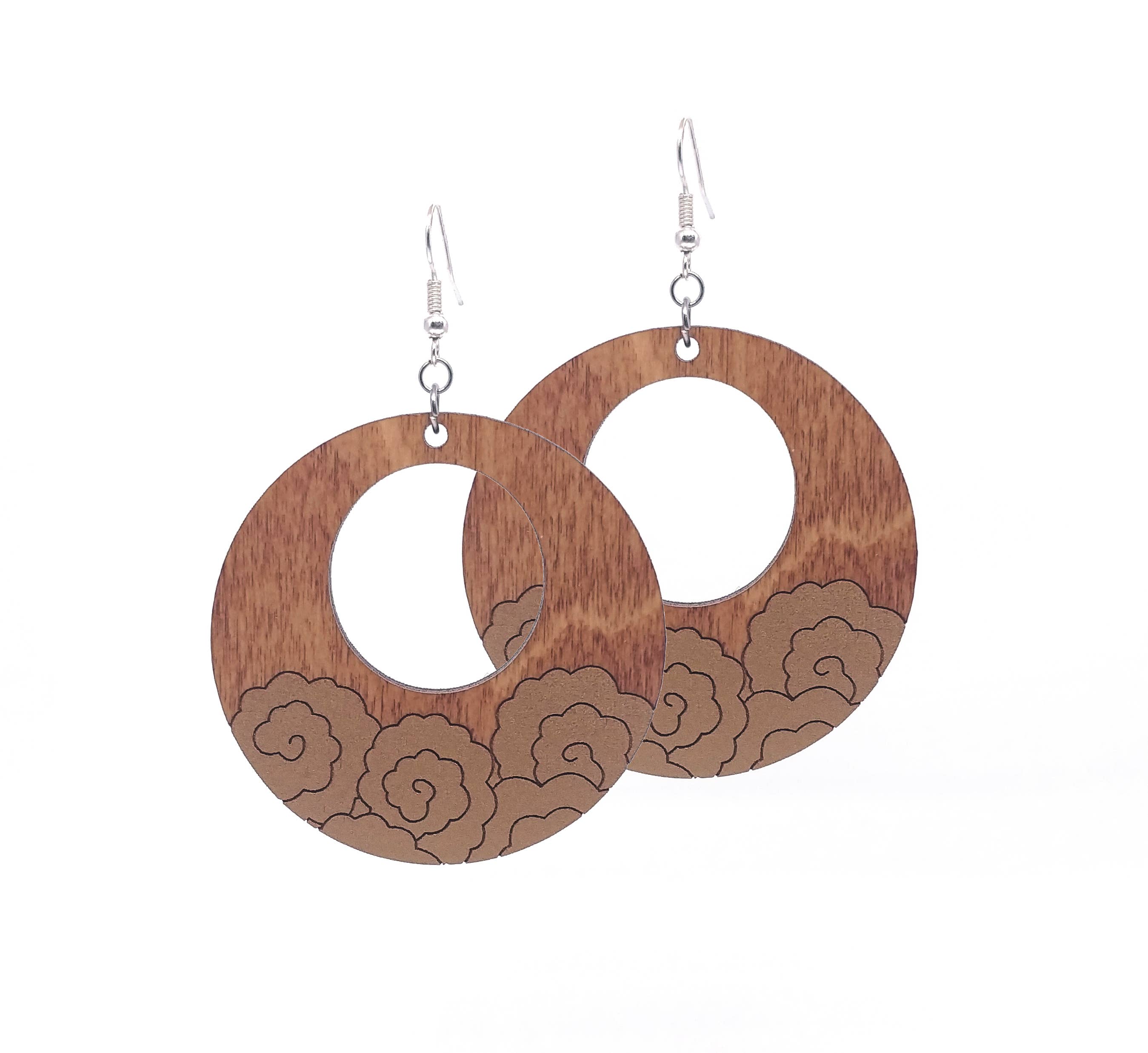 Unpossible Cuts – Brincos de argola por atacado – Nuvem oscilante0