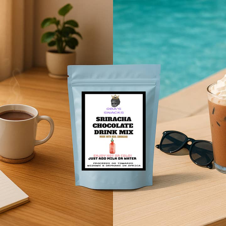 Maqoba - Wholesale Hot cocoa mix/kit - Sriracha Flavoured Chocolate Drink Mix (Hot or Cold)4