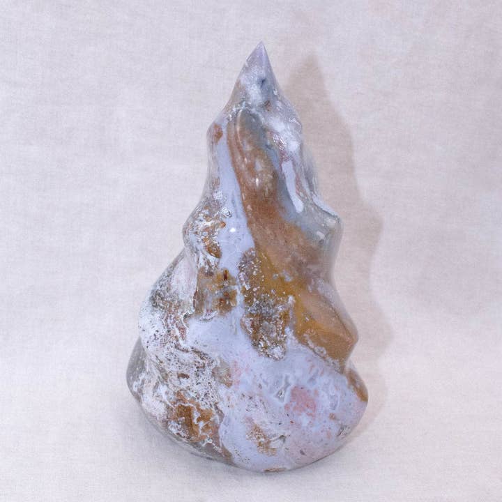 Tiny Rituals - Wholesale Spiritual Stone/Crystal - Ocean Jasper Flame - AAA Premium Quality52