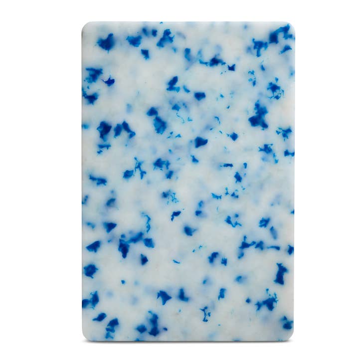 Core Home - Vente Planche à découper - Planche à découper en plastique recyclé, petits confettis bleus