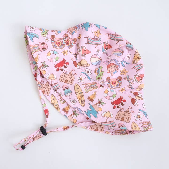Baby & Kids Sun Hat - Summer Dream for wholesale by Honey Lemonade- Minky Baby Blankets and Gifts
