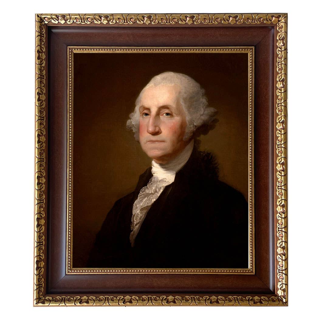 Madison Bay Co. - Historical Home Decor Reproductions - Wholesale Art Print - George Washington by Gilbert Stuart Vintage Painting Print33