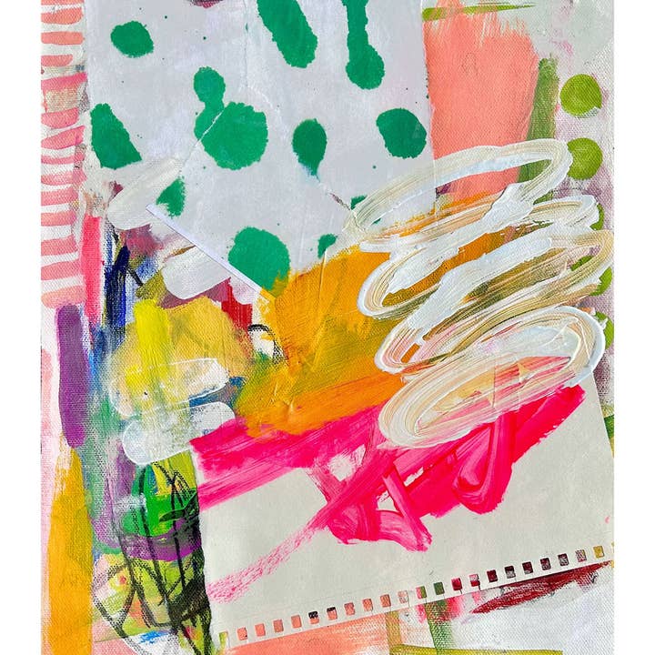 Valerie Dumas Art - Wholesale Art Print - Sugar Cookies Abstract Art Print