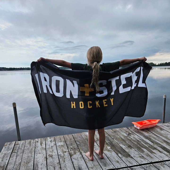 Iron+Steel Hockey Flag for wholesale by Iron+Steel Hockey