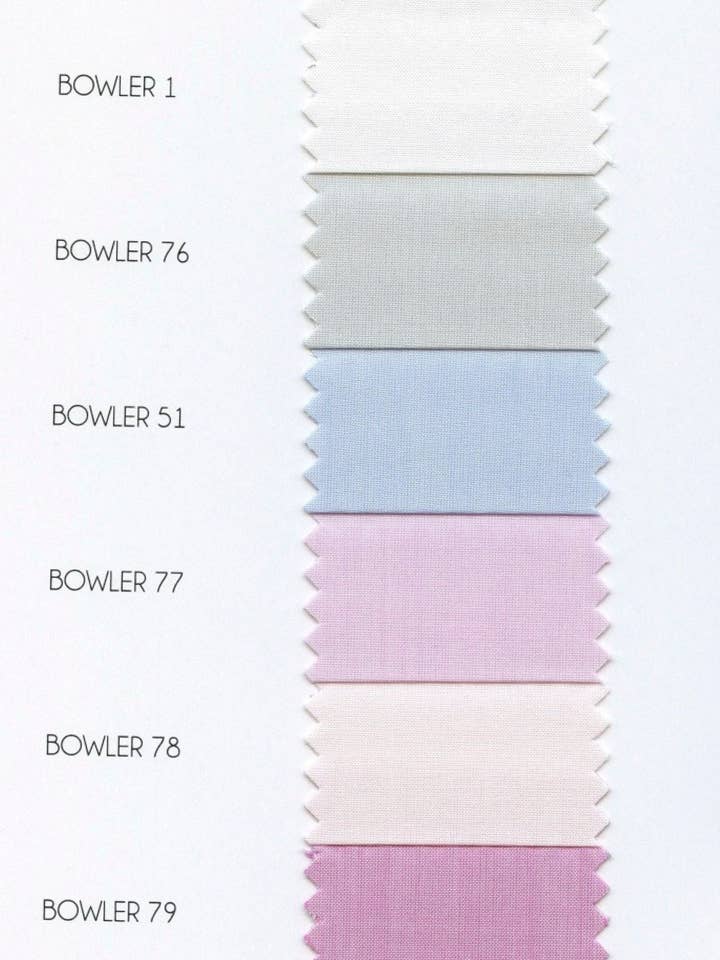 120/2 full-twist poplin 100% cotton handmade in Italy - Solid color for wholesale by HENRIK