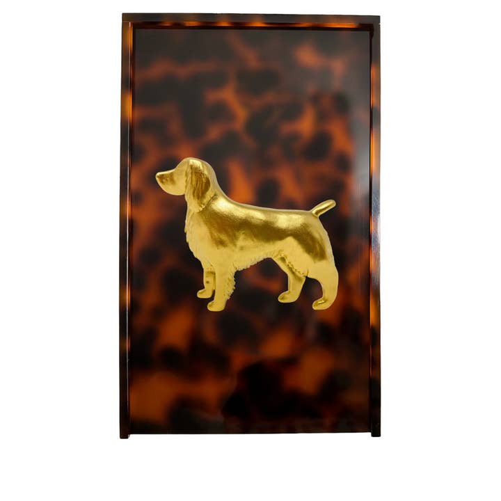 Springer Spaniel Guest Towel Box for wholesale by Southern Tribute
