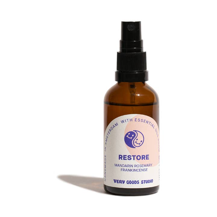 RESTORE / 50ml / ROOM & LINEN MIST for wholesale by Very Goods Studio