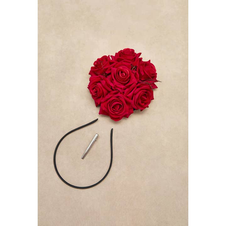 BABEYOND - Wholesale Fascinator Hat - Women's - Stylish Pillbox Floral Fascinate Hat3