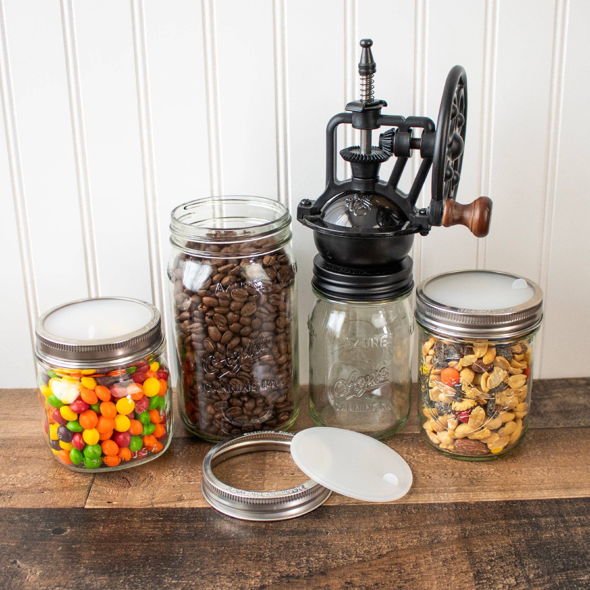 Mason Jar Lifestyle - Wholesale Food Storage Container - Platinum Cured, Leak Proof Silicone Sealing Lid Liners6