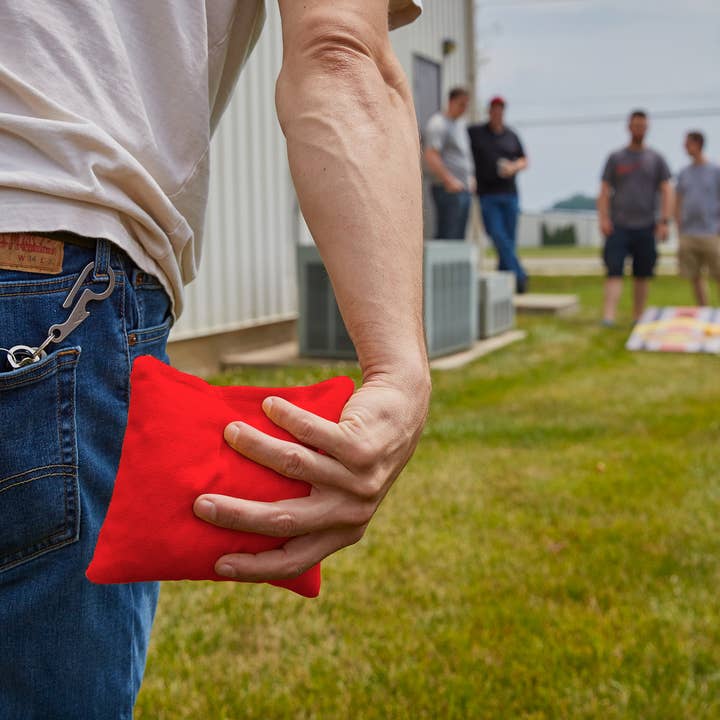 American Cornhole Association - Wholesale Cornhole - Red Daily 66x Cornhole Bags