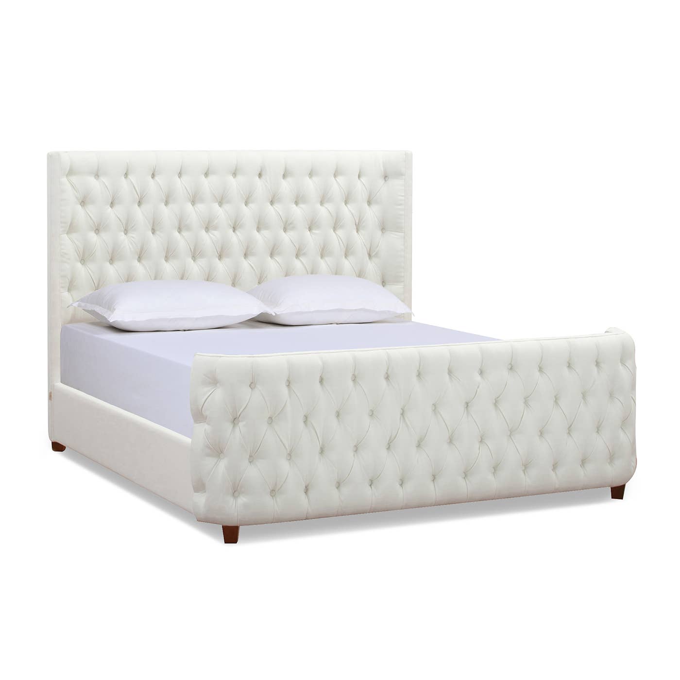 Jennifer Taylor Home - Wholesale Bed - Brooklyn Tufted Bed Headboard and Footboard Set5