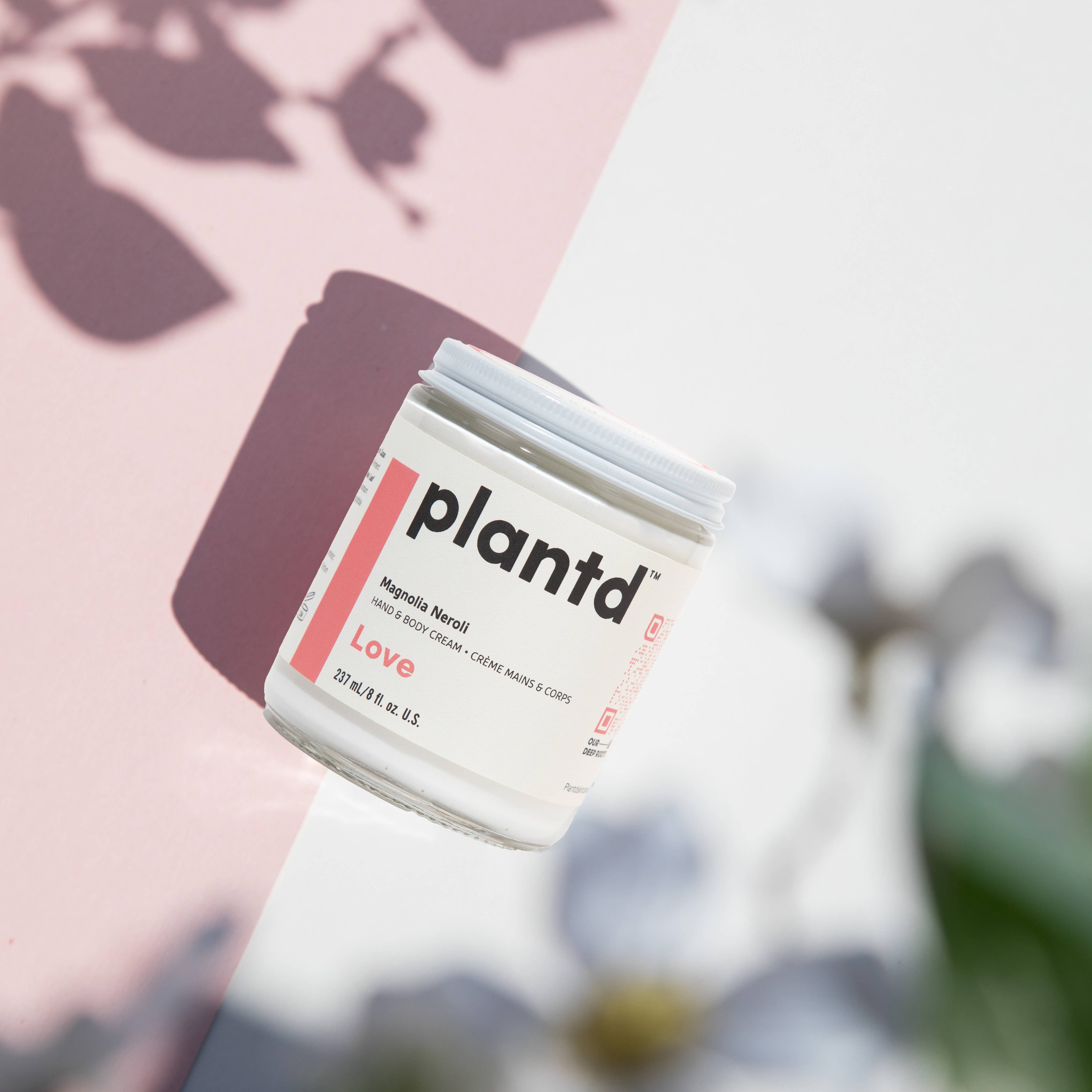 Plantd Skincare - Wholesale Hand & Body Lotion - hand & body cream - love (reusable 8 oz)2