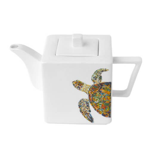Navigator Teapot - With 2 Cups for wholesale by Kim Rody Creations LLC