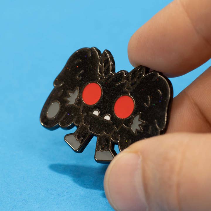 Hi, Hello There - Wholesale Lapel Pin/Button - Mothman | Enamel Pin2