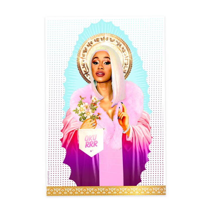 Okurr 4x6 Vinyl Sticker for wholesale by Five15 Creative