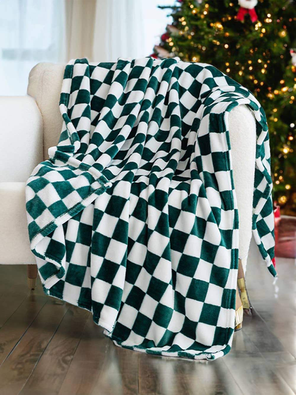1 the Woman - Wholesale Throw Blanket - Checkerboard Printed Soft Throw Blanket 47*78 inch | 7 Color5