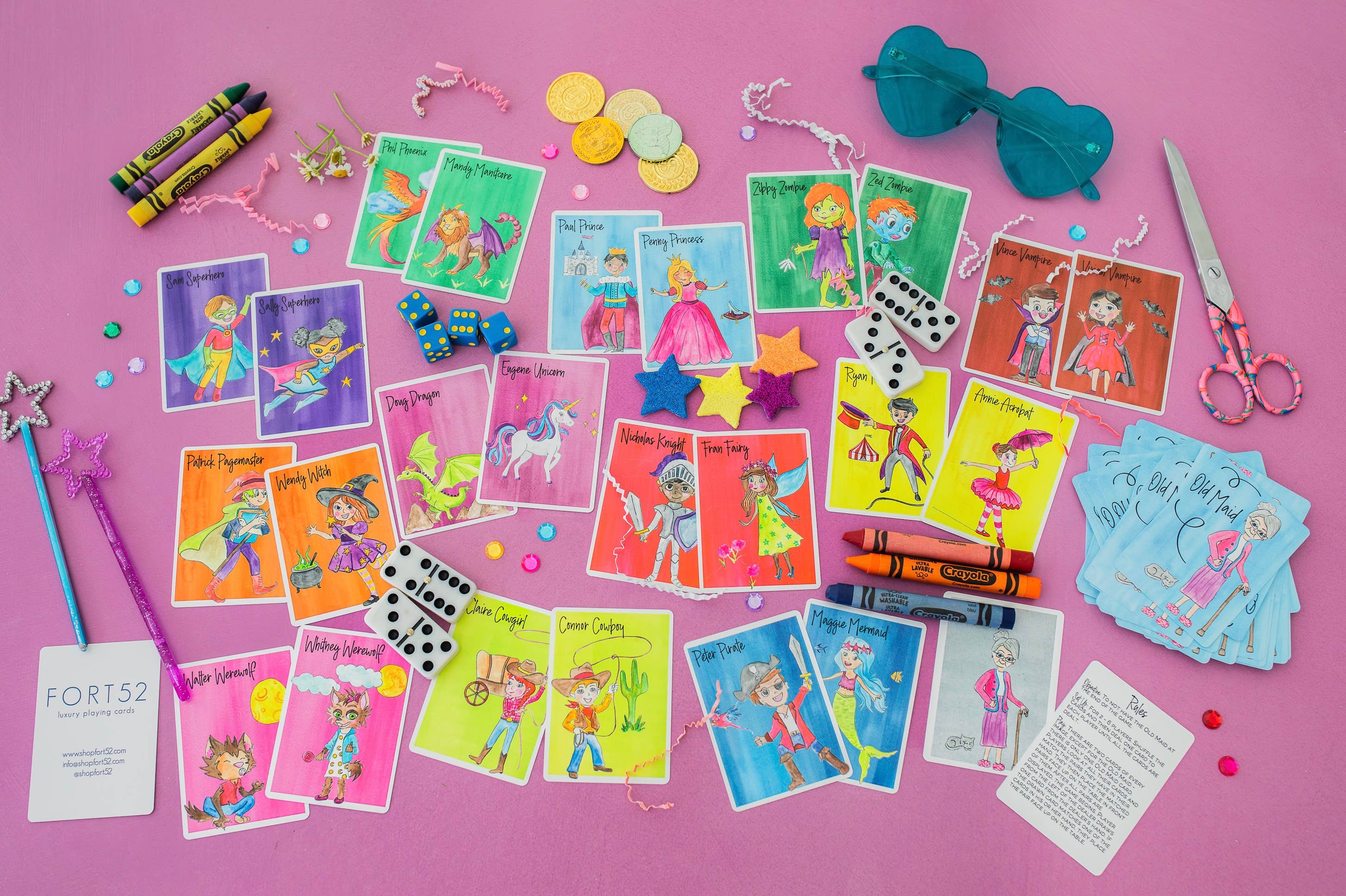 Fort52 - Wholesale Kaartspel - Oude meid2